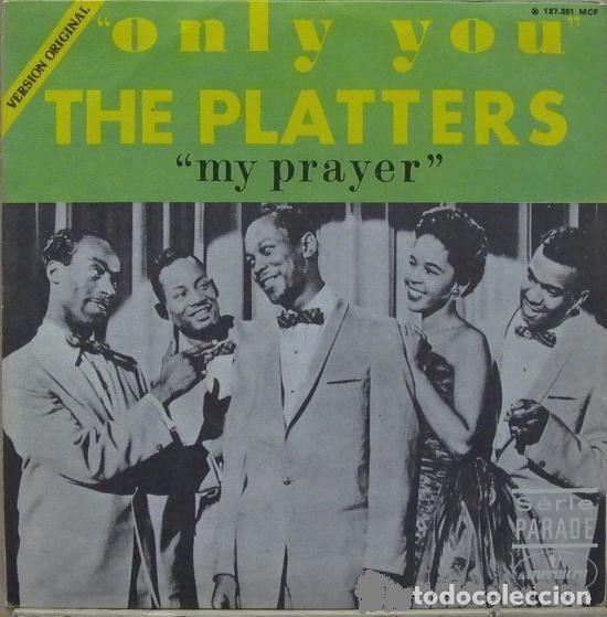 Discos de vinil: The Platters &ndash; Only You / My Prayer (Vinyl, Mercury 127 351 MCF)