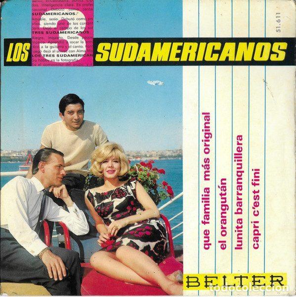 Disques de vinyle: Los 3 Sudamericanos &ndash; Que Familia M&aacute;s Original (Vinyl, Belter 51.611)