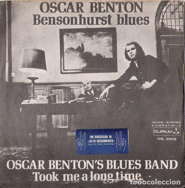 Discos de vinil: Oscar Benton &ndash; Bensonhurst Blues (Vinyl, Durium DE 2802)