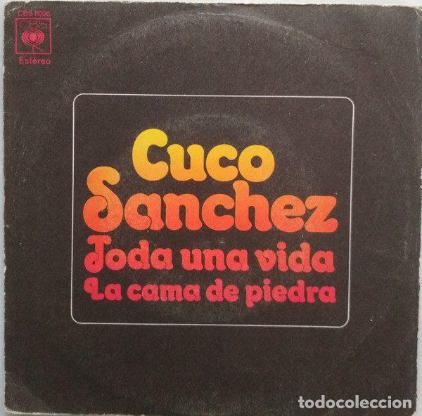 Vinyl records: Cuco Sanchez &ndash; Toda Una Vida (Vinyl, CBS CBS 8096)