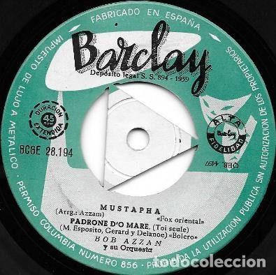 Disques de vinyle: Bob Azzam Y Su Orquesta &ndash; Mustapha (Vinyl, Barclay BCGE 28.194)