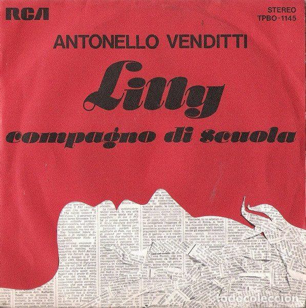 Dischi in vinile: Antonello Venditti &ndash; Lilly (Vinyl, RCA TPBO-1145)