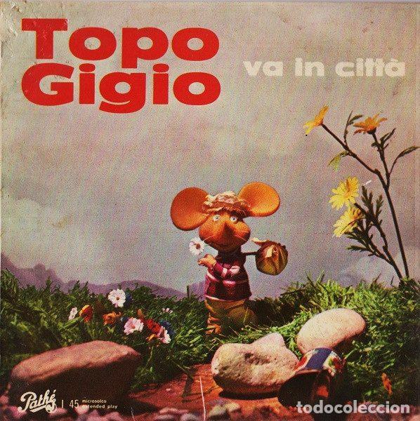 Disques de vinyle: Topo Gigio &ndash; Topo Gigio Va In Citt&agrave; (Vinyl, Path&eacute; 45EAQ 71)