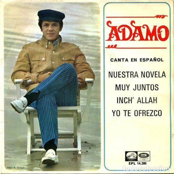Vinyl records: Adamo &ndash; Canta En Espa&ntilde;ol: Nuestra Novela / Muy Juntos / Inch' Allah / Yo Te Ofrezco (Vinyl, La...