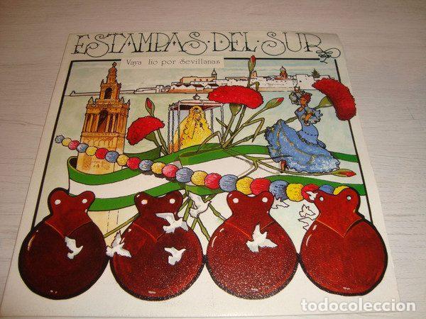 Vinyl records: Estampas Del Sur &ndash; Vaya Lio Por Sevillanas (Vinyl, Diapason 70.0060)
