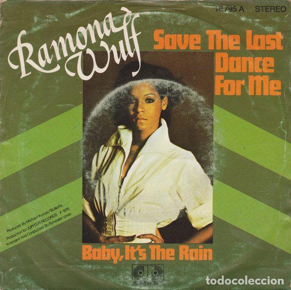 Vinyl records: Ramona Wulf &ndash; Save The Last Dance For Me (Vinyl, Jupiter Records 16 795 A)