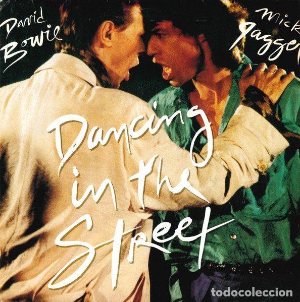Dischi in vinile: David Bowie, Mick Jagger &ndash; Dancing In The Street (Vinyl, EMI America 006 20 0787 7)