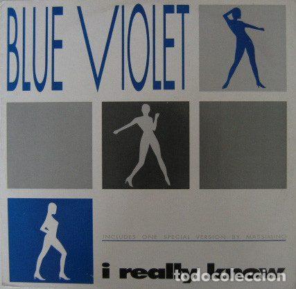 Disques de vinyle: Blue Violet &ndash; I Really Know (Vinyl, X-Energy Records X-12106)