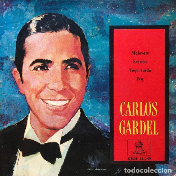 Dischi in vinile: Carlos Gardel &ndash; Malevaje / Secreto / Viejo Curda / Fea (Vinyl, Odeon DSOE 16.249)