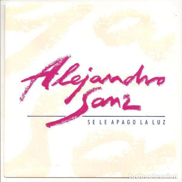 Discos de vinil: Alejandro Sanz &ndash; Se Le Apago La Luz (Vinyl, WEA 1.414)