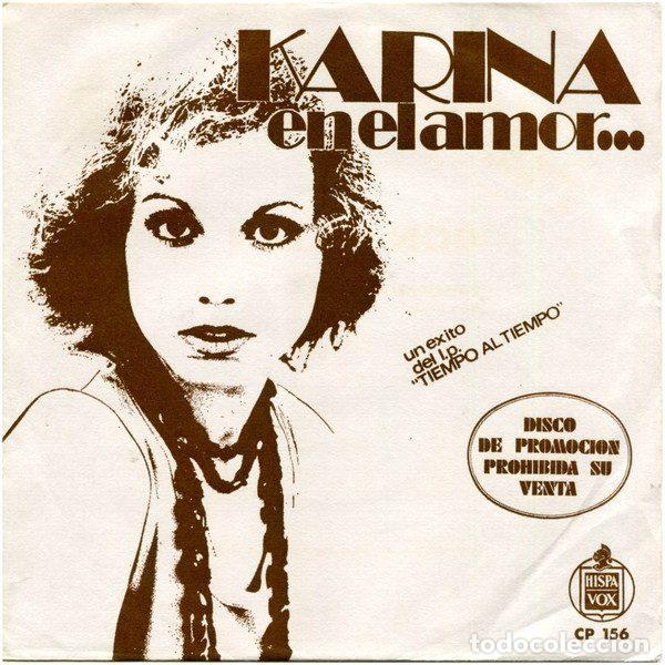 Discos de vinilo: Karina &ndash; En el Amor... (Vinyl, Hispavox CP 156)