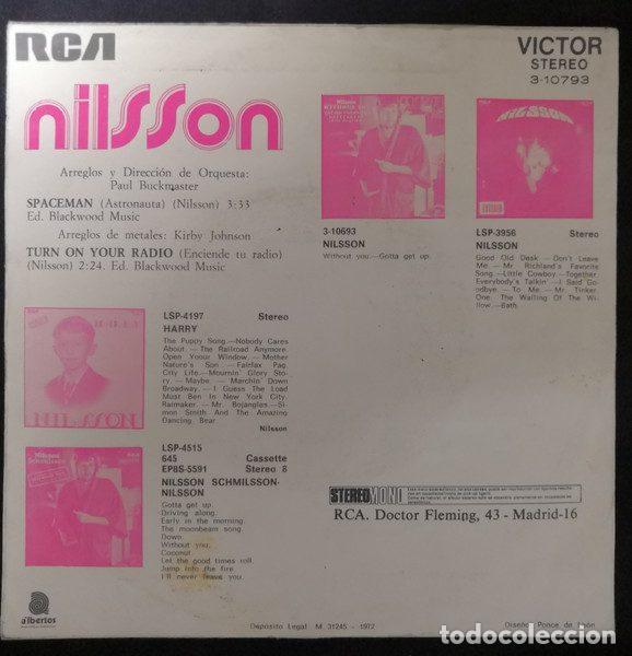 Discos de vinilo: Nilsson &ndash; Spaceman (Vinyl, RCA 3-10793) - Foto 2