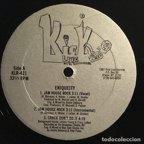 Disques de vinyle: Eniqueity &ndash; Jam House Rock (Vinyl, Kick Live Records KLR-421)