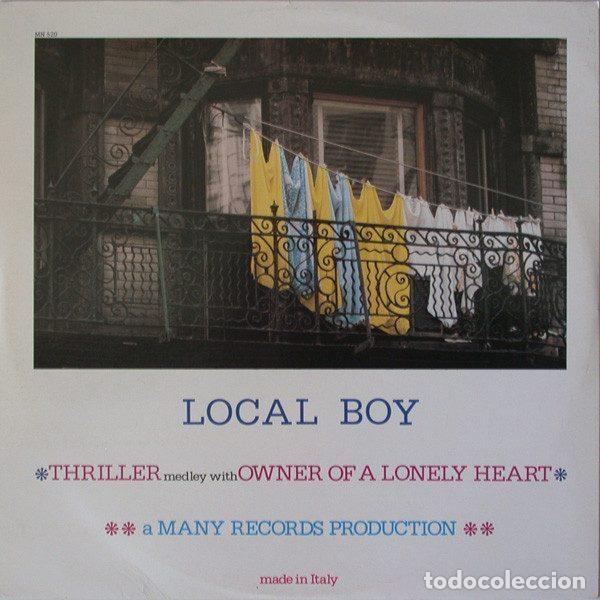 Discos de vinil: Local Boy &ndash; Thriller Medley With Owner Of A Lonely Heart (Vinyl, Many Records MN 520)