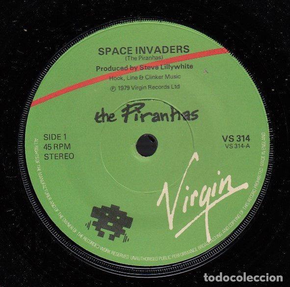 Discos de vinilo: The Piranhas &ndash; Space Invaders (Vinyl, Virgin VS314) - Foto 3