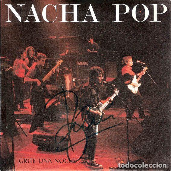 Disques de vinyle: Nacha Pop &ndash; Grit&eacute; Una Noche / Dejate Ver Ya (Vinyl, Polydor 871 712-7)