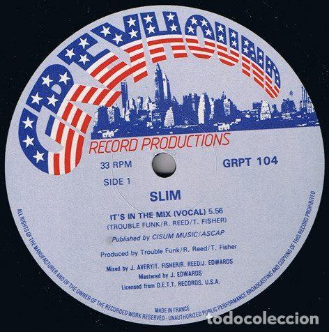 Disques de vinyle: Slim &ndash; It's In The Mix (Vinyl, Greyhound Record Productions GRPT 104)