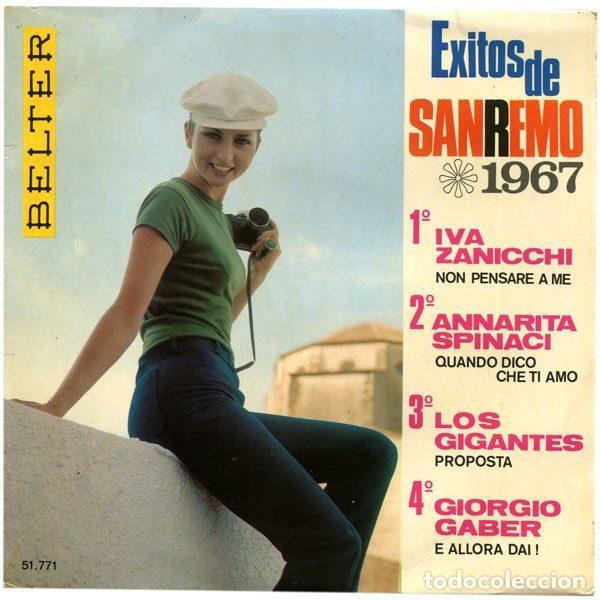 Discos de vinilo: Various &ndash; Exitos De San Remo 1967 (Vinyl, Belter 51.771) - Foto 1