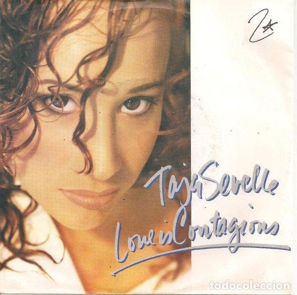 Vinyl records: Taja Sevelle &ndash; Love Is Contagious (Vinyl, Paisley Park 928 257-7)
