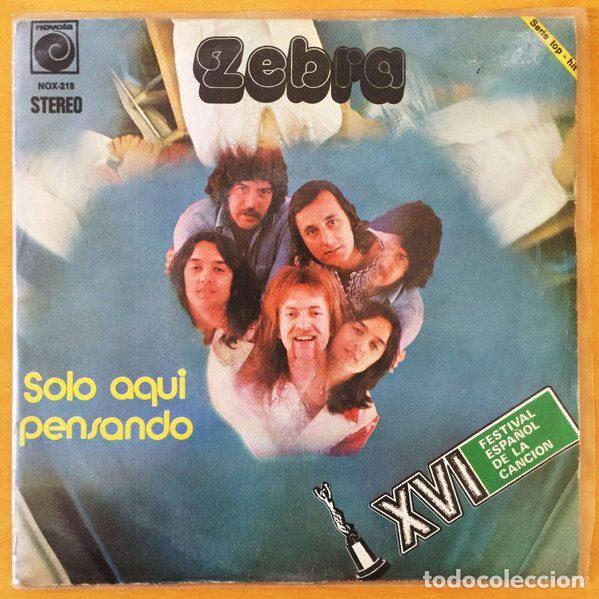 Vinyl-Schallplatten: Zebra &ndash; Solo Aqui Pensando (Vinyl, Novola NOX-218)