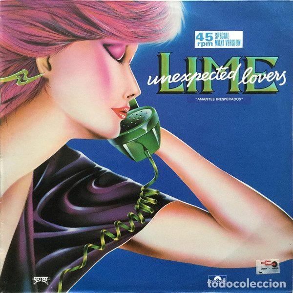 Dischi in vinile: Lime &ndash; Unexpected Lovers = Amantes Inesperados (Vinyl, Polydor 881 984-1)