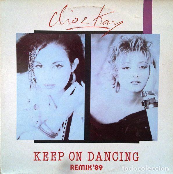 Vinyl records: Clio & Kay &ndash; Keep On Dancing (Remix 89) (Vinyl, Max Music MAX 342)