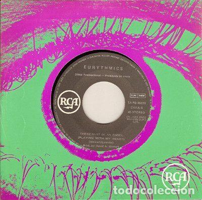 Dischi in vinile: Eurythmics &ndash; There Must Be An Angel (Playing With My Heart) (Vinyl, RCA 1A PB-45015)