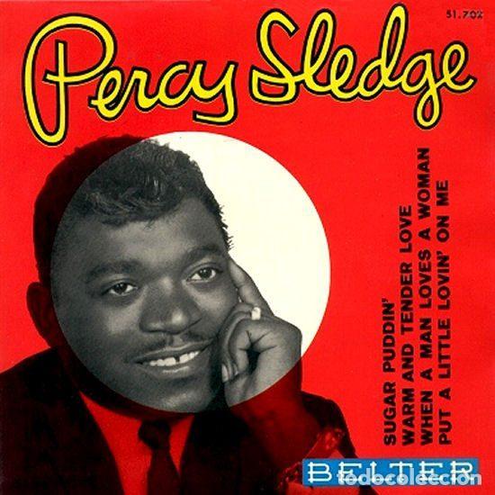 Discos de vinilo: Percy Sledge &ndash; Warm And Tender Love / Sugar Puddin' / When A Man Loves A Woman / Put A Little...
