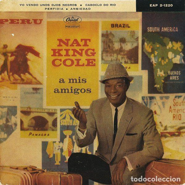 Vinyl records: Nat King Cole &ndash; A Mis Amigos (Vinyl, Capitol Records EAP 2-1220)
