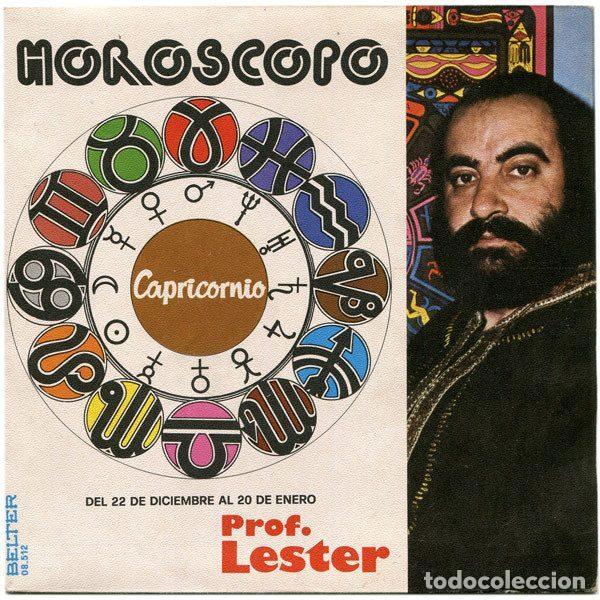 Vinyl records: Prof. Lester &ndash; Capricornio (Del 22 De Diciembre Al 20 De Enero) (Vinyl, Belter 08.512)