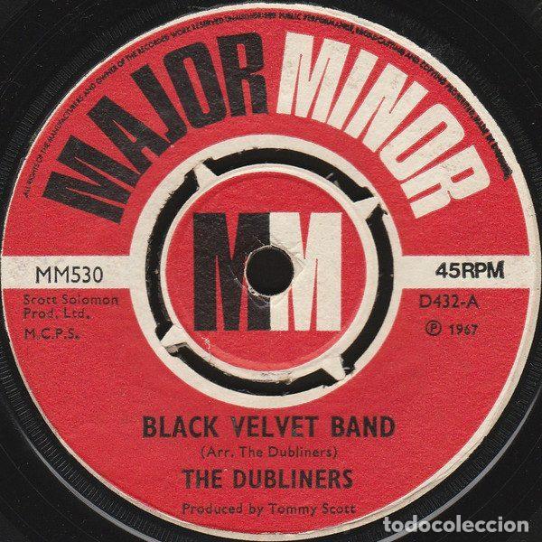 Vinyl records: The Dubliners &ndash; Black Velvet Band (Vinyl, Major Minor MM530)