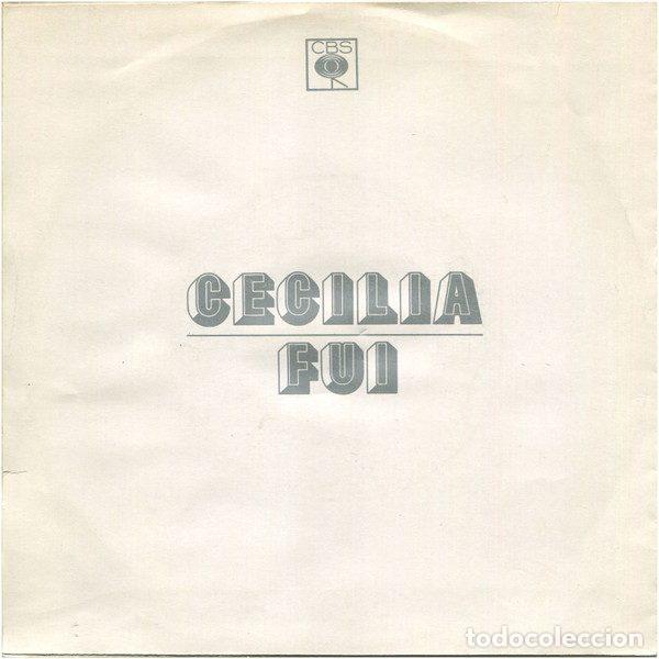 Discos de vinilo: Cecilia &ndash; Fui (Vinyl, CBS none) - Foto 2