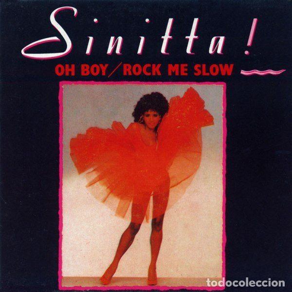 Vinyl records: Sinitta &ndash; Oh Boy / Rock Me Slow (Vinyl, Fonomusic 03.3315)