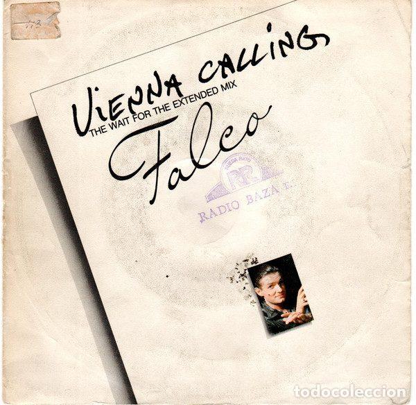 Disques de vinyle: Falco &ndash; Vienna Calling (The Wait For The Extended Mix) (Vinyl, A&M Records 390 057-7)