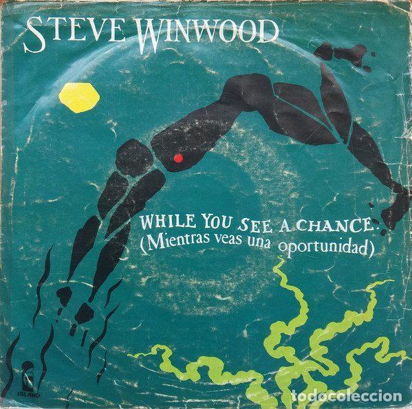 Disques de vinyle: Steve Winwood &ndash; While You See A Chance = Mientras Veas Una Oportunidad (Vinyl, Island Records...