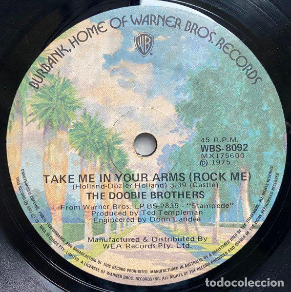 Discos de vinilo: The Doobie Brothers &ndash; Take Me In Your Arms (Rock Me) (Vinyl, Warner Bros. Records WBS-8092)