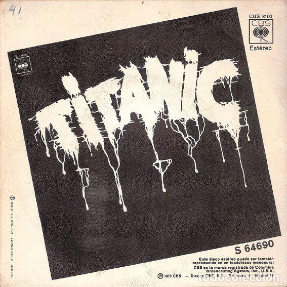 Discos de vinilo: Titanic &ndash; Buscando (Vinyl, CBS CBS 8160) - Foto 2