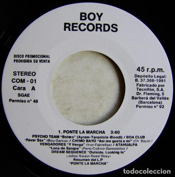 Discos de vinilo: Various &ndash; Ponte...La Marcha (Vinyl, Boy Records COM-01) - Foto 3