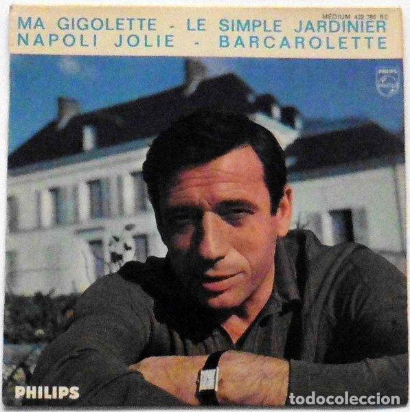 Disques de vinyle: Yves Montand &ndash; Ma Gigolette (Vinyl, Philips 432.786 BE)