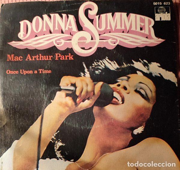 Discos de vinil: Donna Summer &ndash; Mac Arthur Park / Once Upon A Time (Vinyl, Ariola 5015 623)