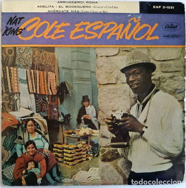 Vinyl-Schallplatten: Nat King Cole &ndash; Cole Espa&ntilde;ol (Vinyl, Capitol Records EAP 2-1031)