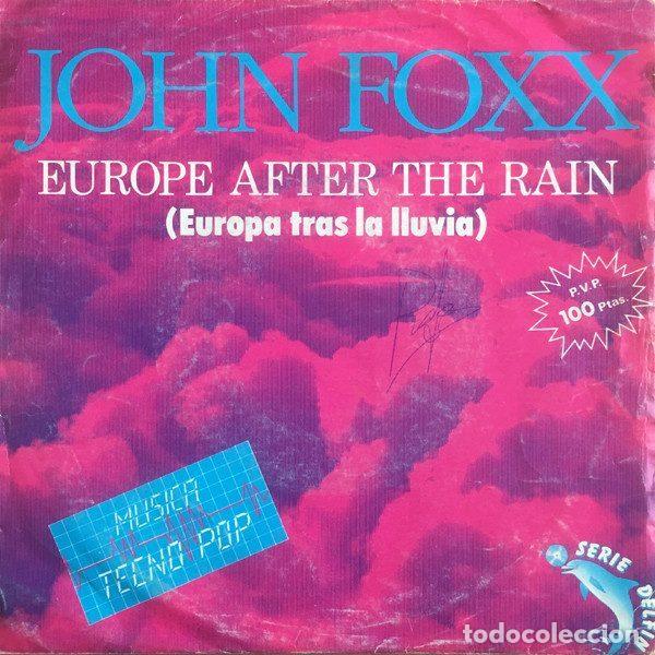 Discos de vinil: John Foxx &ndash; Europe After The Rain = Europa Tras La Lluvia (Vinyl, Virgin B-103.329)