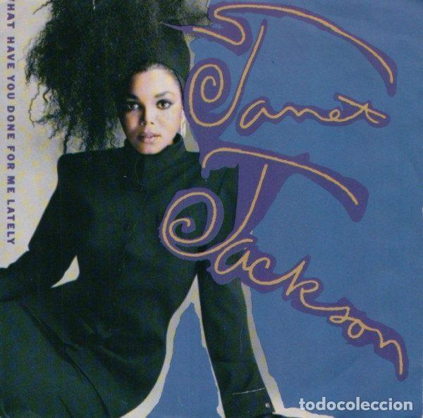 Dischi in vinile: Janet Jackson &ndash; What Have You Done For Me Lately (Vinyl, A&M Records AM-2812)