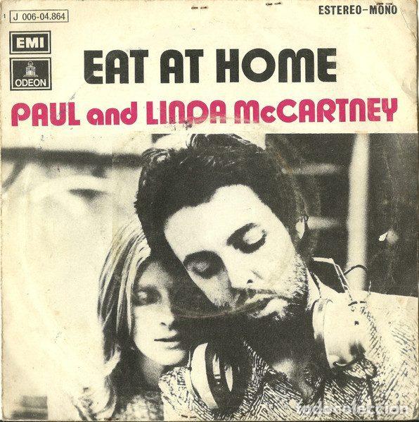 Vinyl-Schallplatten: Paul And Linda McCartney &ndash; Eat At Home (Vinyl, Odeon 1J 006-04.864)