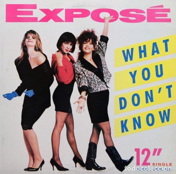 Discos de vinilo: Expos&eacute; &ndash; What You Don't Know (Vinyl, Arista AD1-9837)