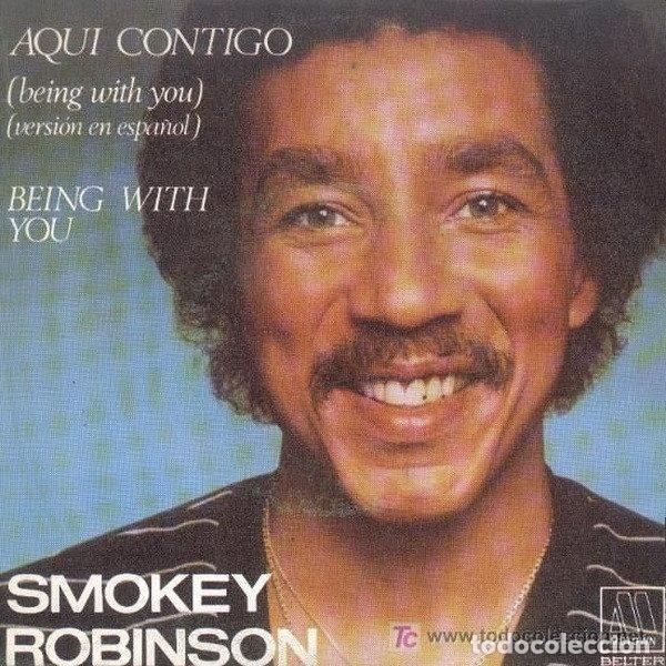 Vinyl-Schallplatten: Smokey Robinson &ndash; Aqui Contigo / Being With You (Vinyl, Motown 1-10.197)