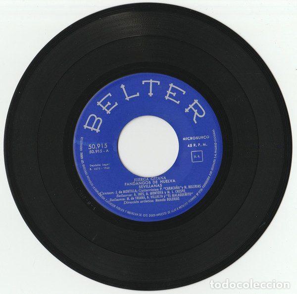 Discos de vinilo: Various &ndash; Juerga Gitana (Vinyl, Belter 50.915) - Foto 3