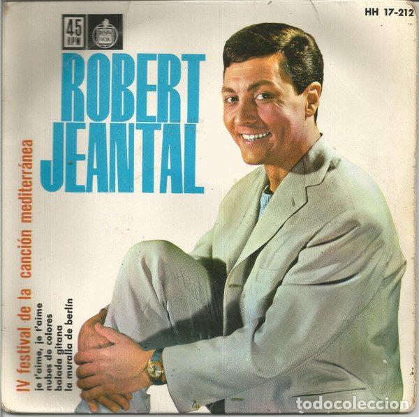 Vinyl-Schallplatten: Robert Jeantal &ndash; IV Festival De La Canci&oacute;n Mediterr&aacute;nea (Vinyl, Hispavox HH 17-212)