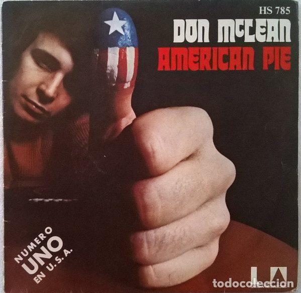 Discos de vinil: Don McLean &ndash; American Pie (Vinyl, United Artists Records HS 785)