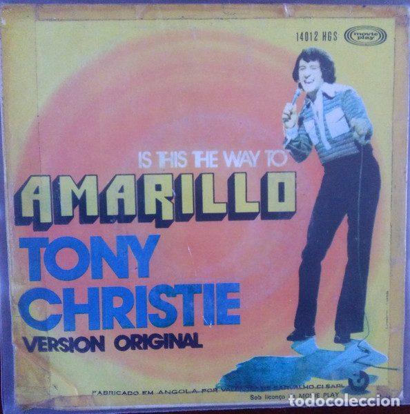 Dischi in vinile: Tony Christie &ndash; Is This The Way To Amarillo (Vinyl, Movieplay 14012 HGS)